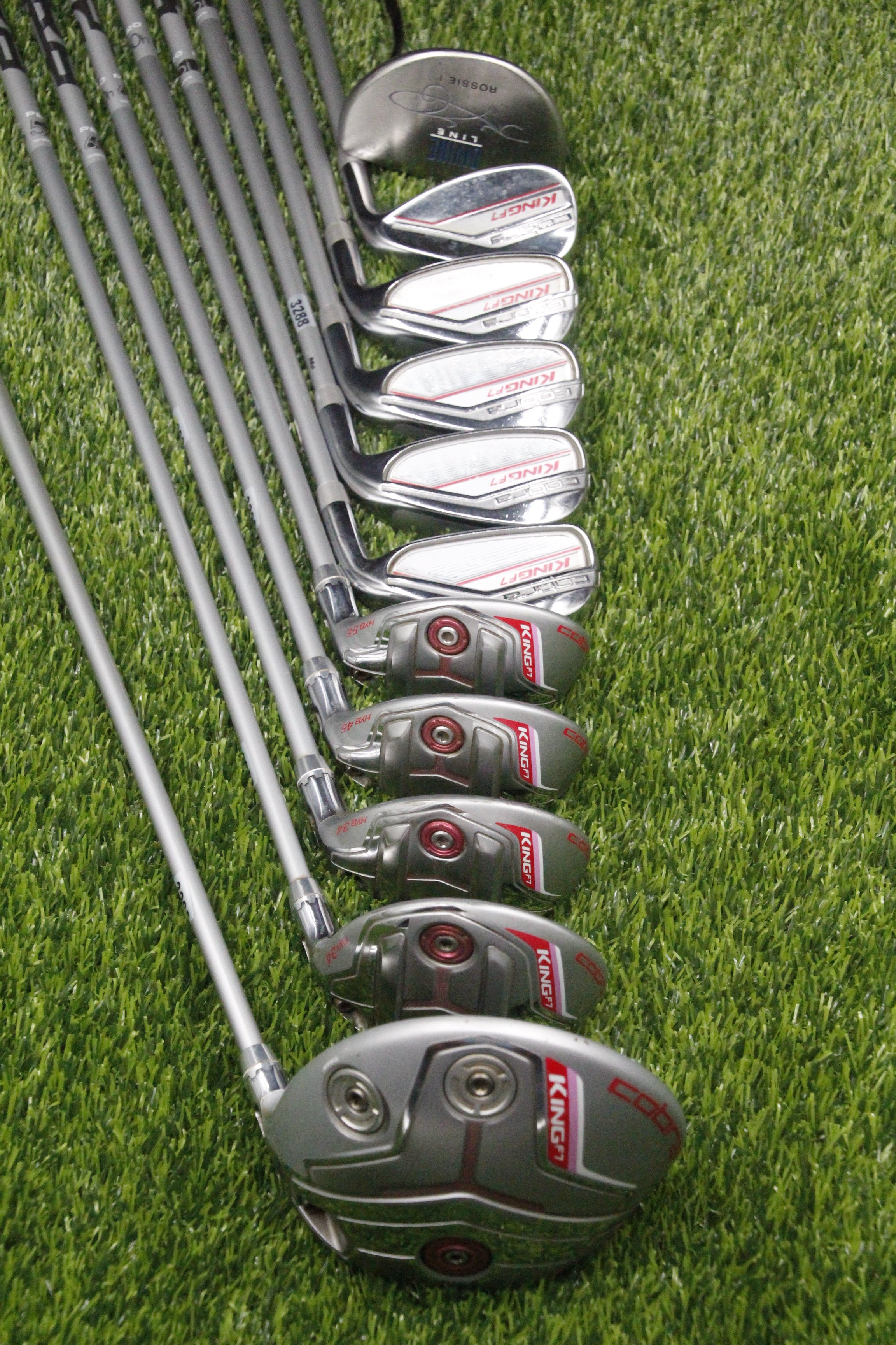 WOMEN Cobra King F7 Ladies Par Set L Flex -0.5"