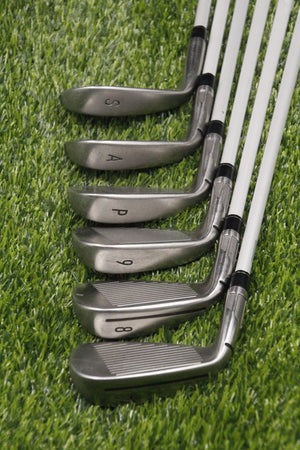 WOMEN TaylorMade Stealth Iron Set 7-PW AW SW L Flex -0.5"