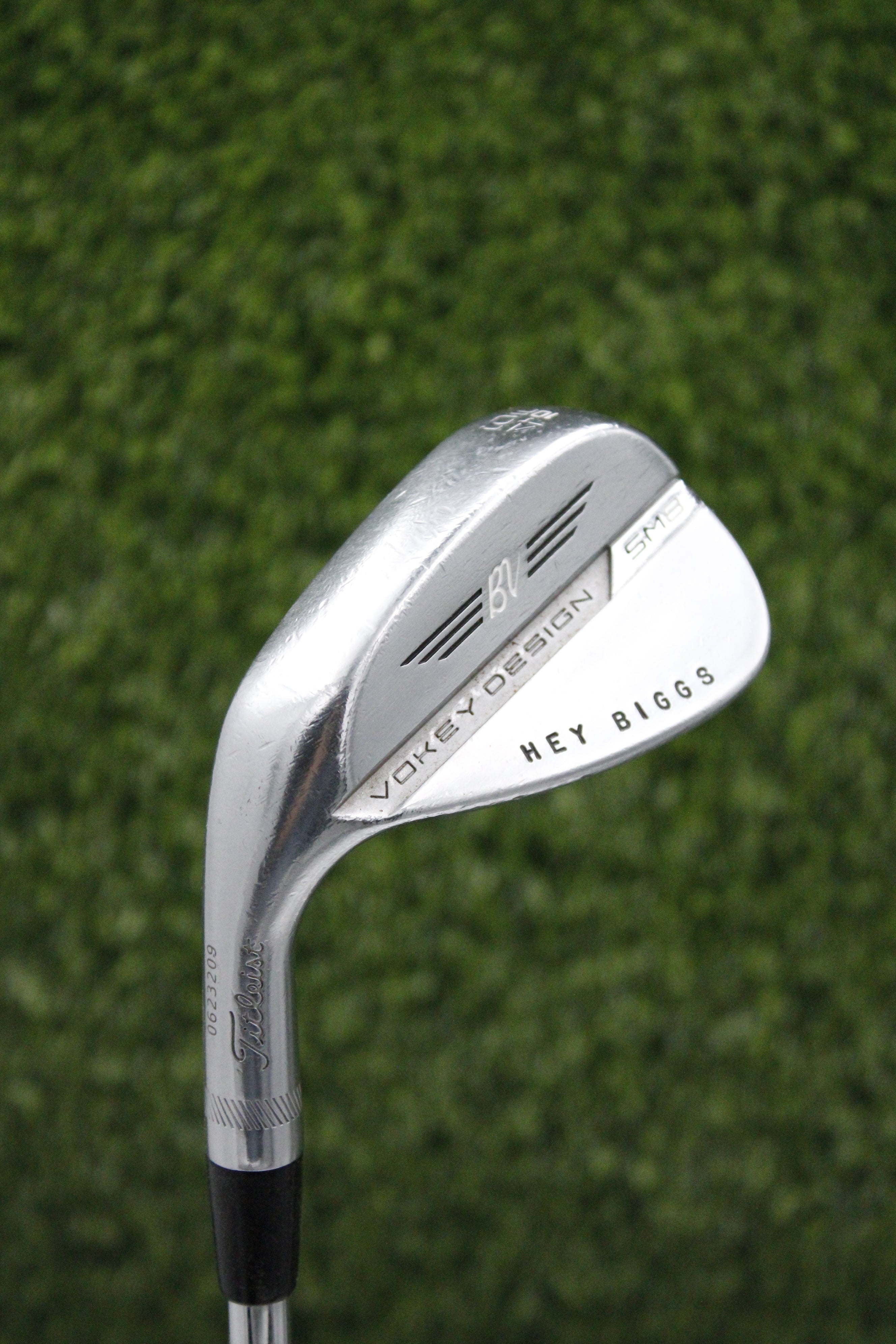 Lefty Titleist Vokey SM8 Tour Chrome 46° PW Wedge Flex 36"