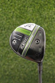 Callaway Epic Max 15° 3 Wood R Plus Flex 43.25" w/ HC