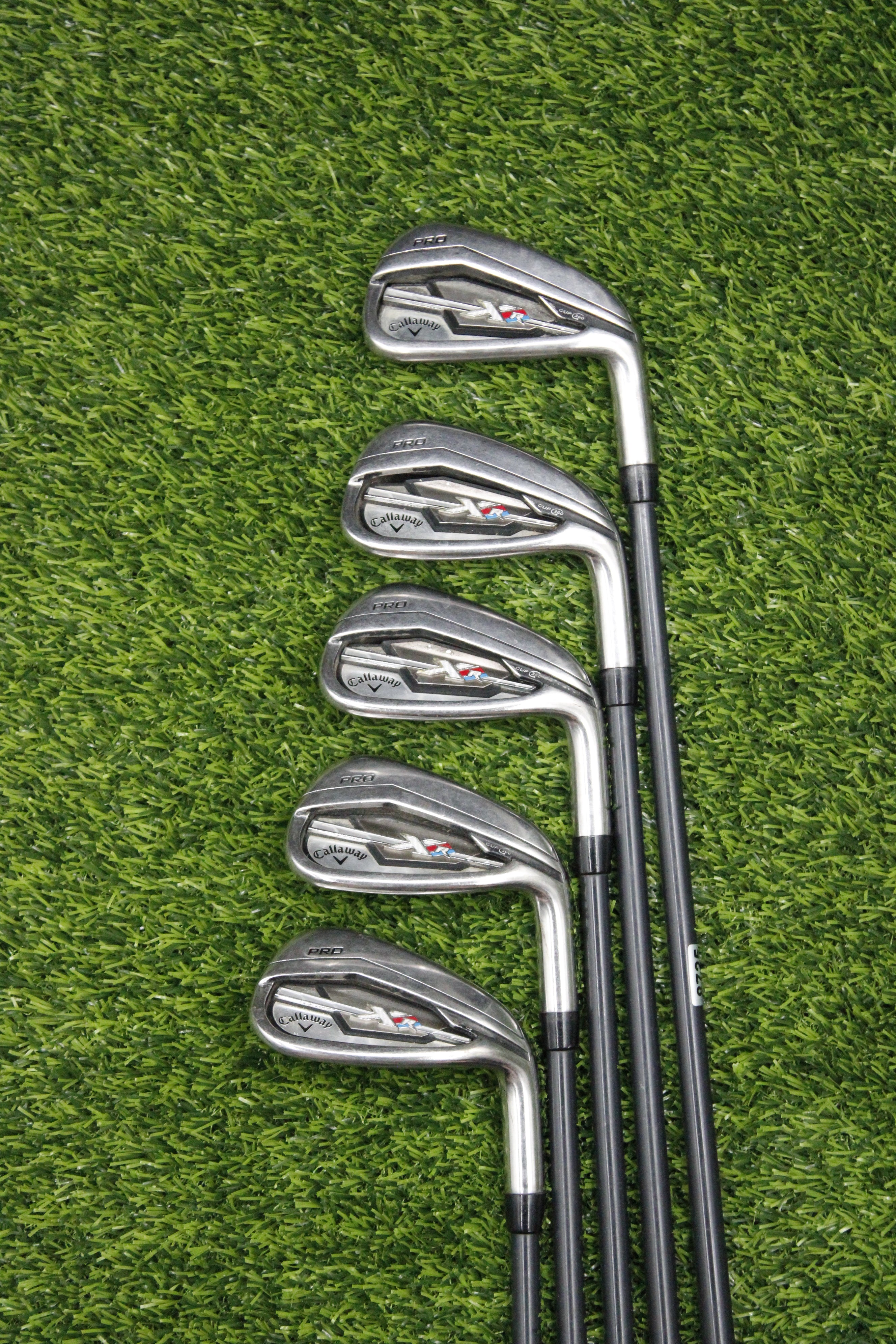 Callaway XR Pro Iron Set 7-PW AW R Plus Flex Std Length