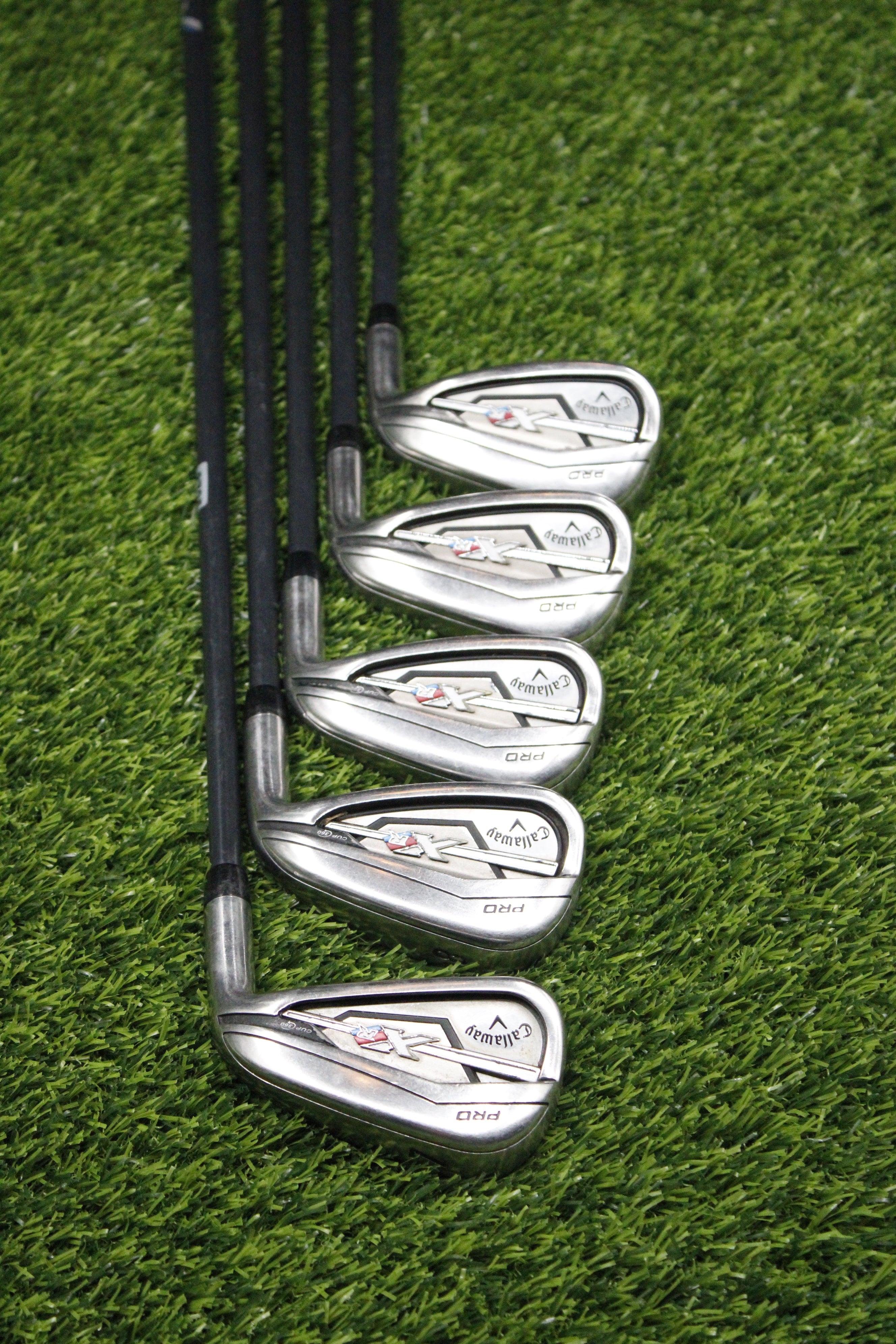 Callaway XR Pro Iron Set 7-PW AW R Plus Flex Std Length