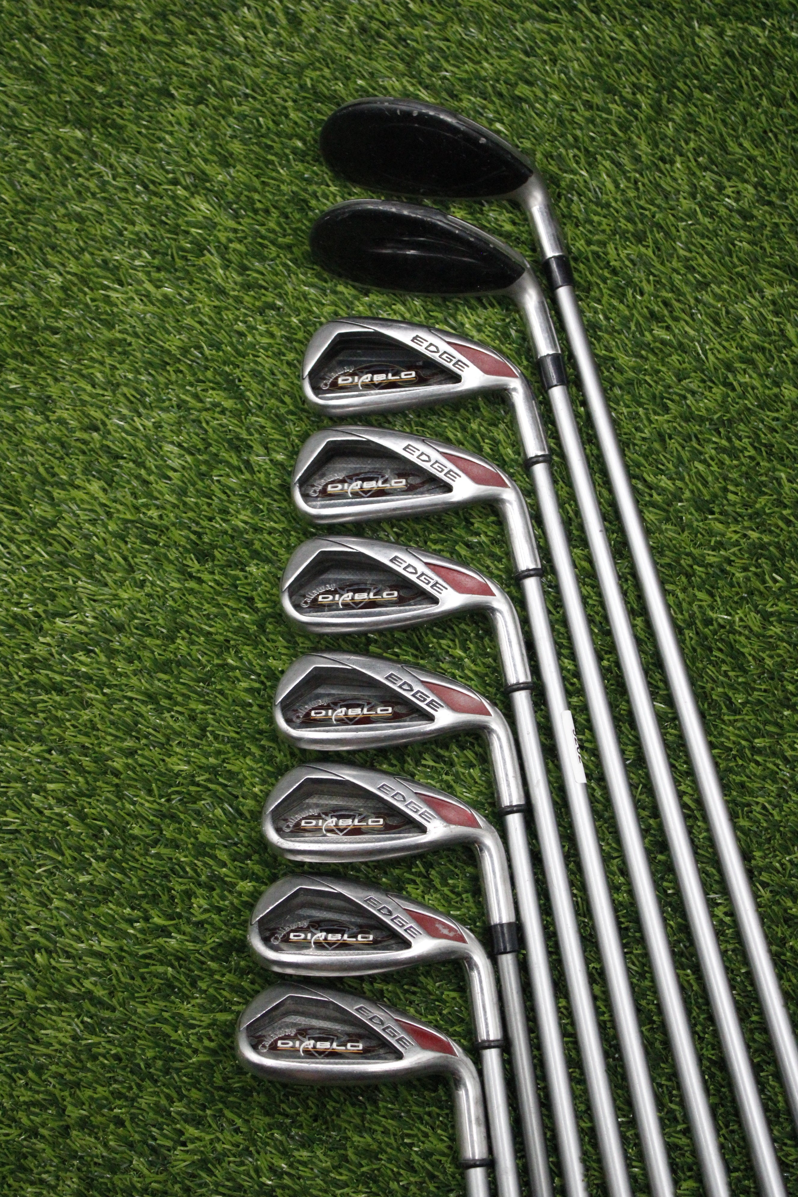 WOMEN Callaway Diablo Edge Combo Iron Set 4-PW GW SW L Flex Std Length