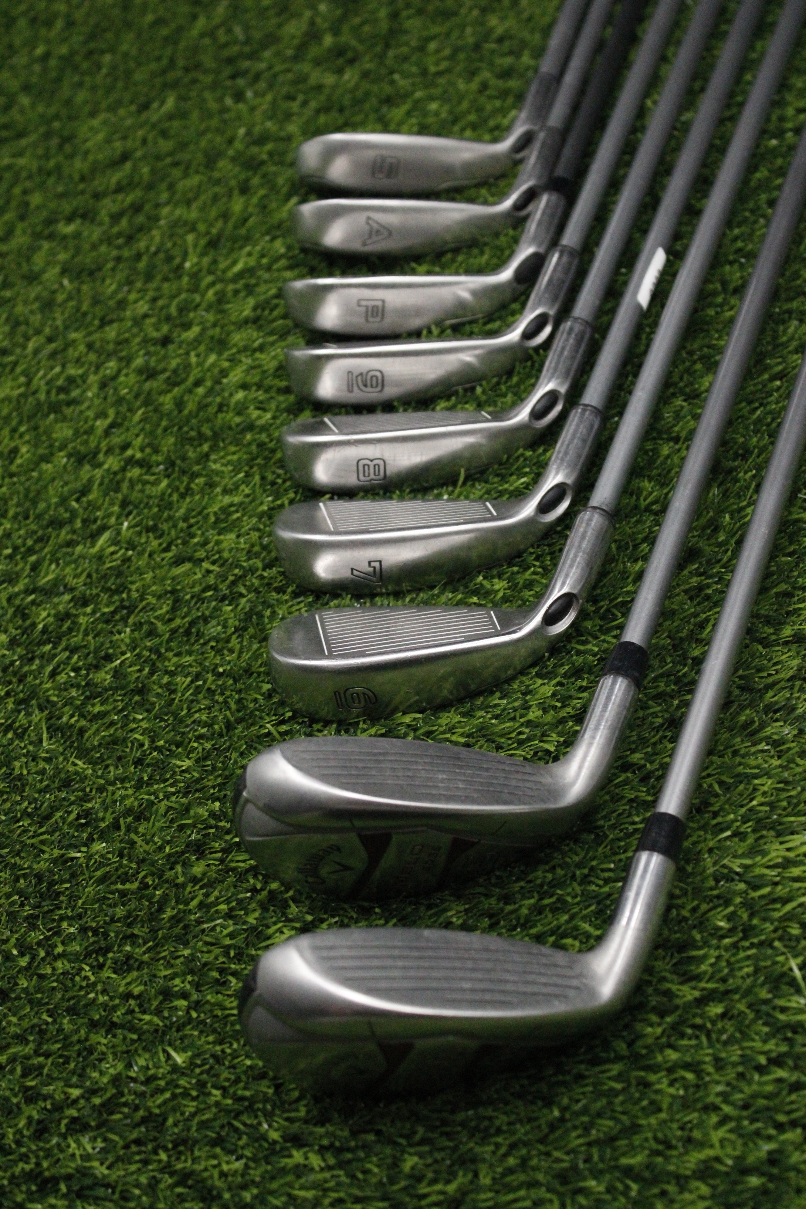 WOMEN Callaway Diablo Edge Combo Iron Set 4-PW GW SW L Flex Std Length