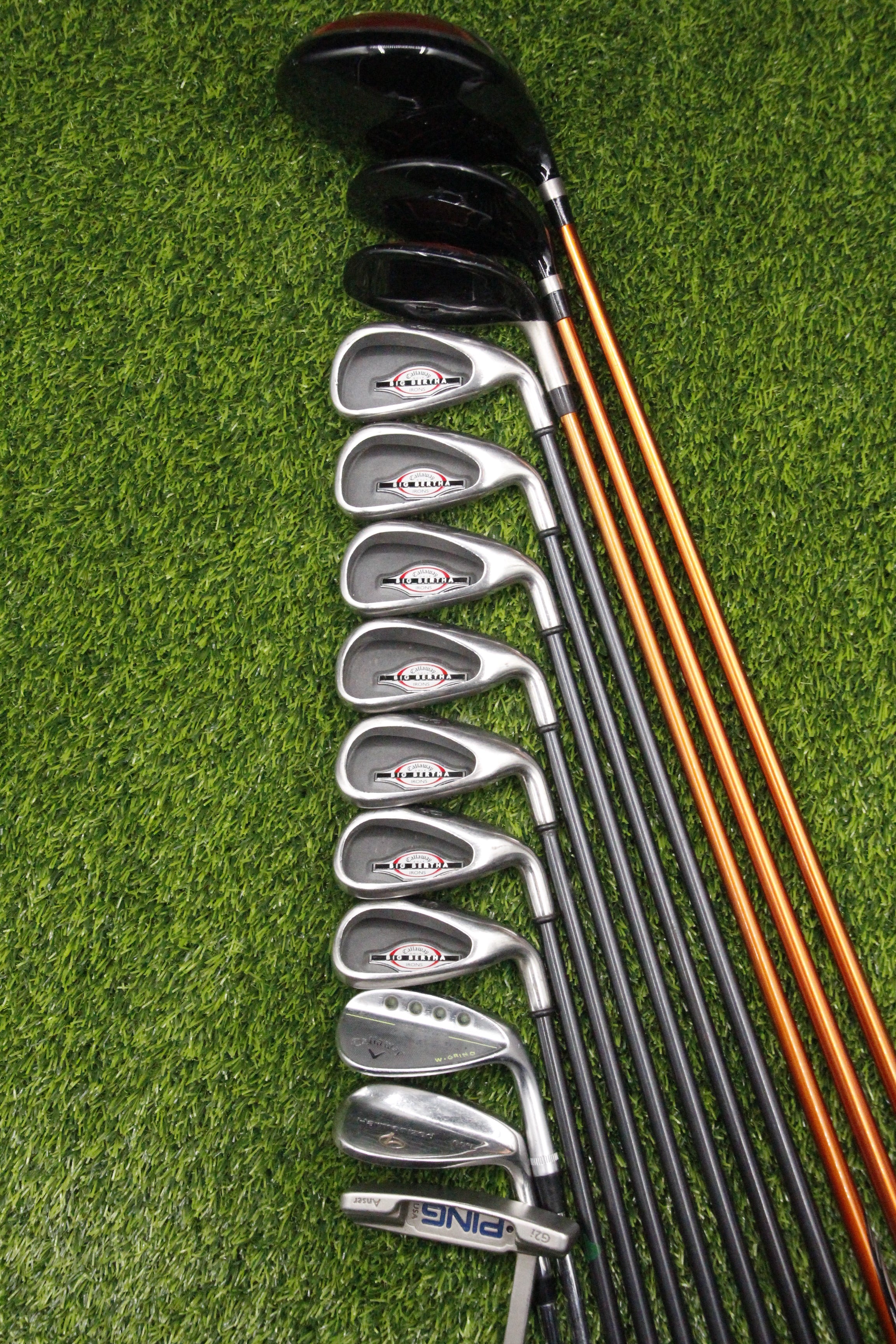 Callaway 2002 Big Bertha Par Set R Flex Std Length