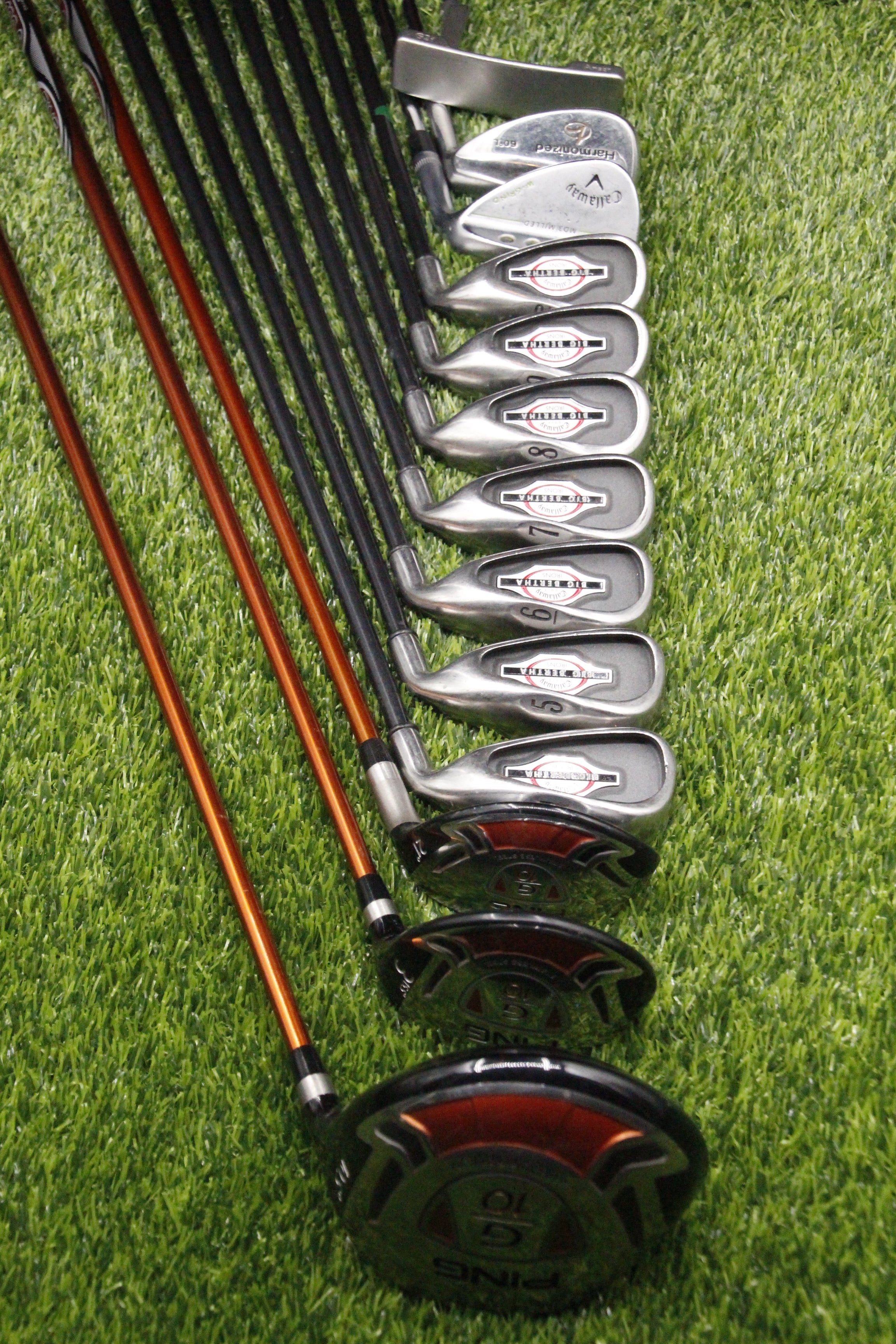 Callaway 2002 Big Bertha Par Set R Flex Std Length