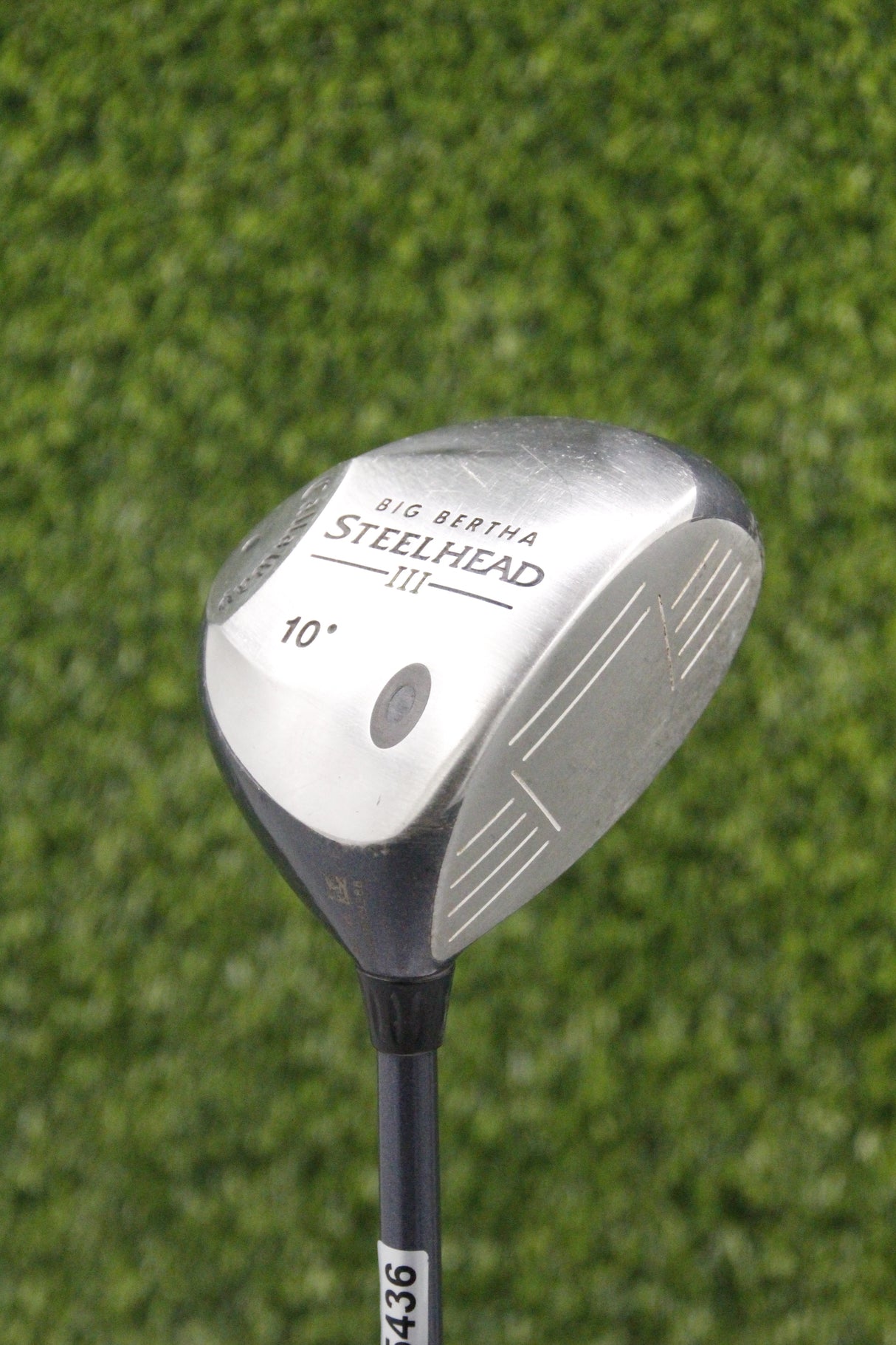 Callaway Big Bertha Steelhead III 10° Driver R Flex 44"