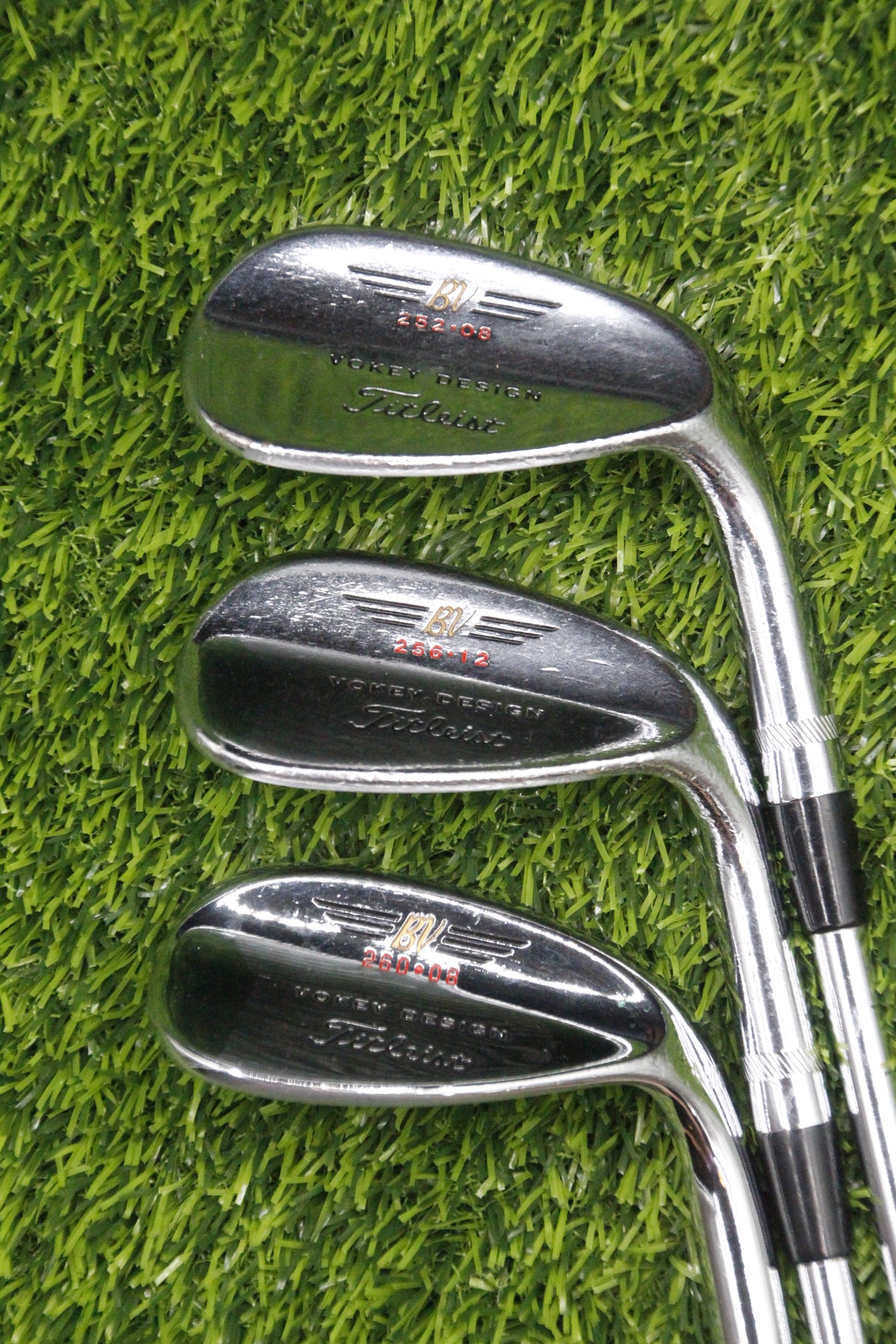 Titleist Vokey 200 Chrome 52° 56° 60° Wedge Set Wedge Flex