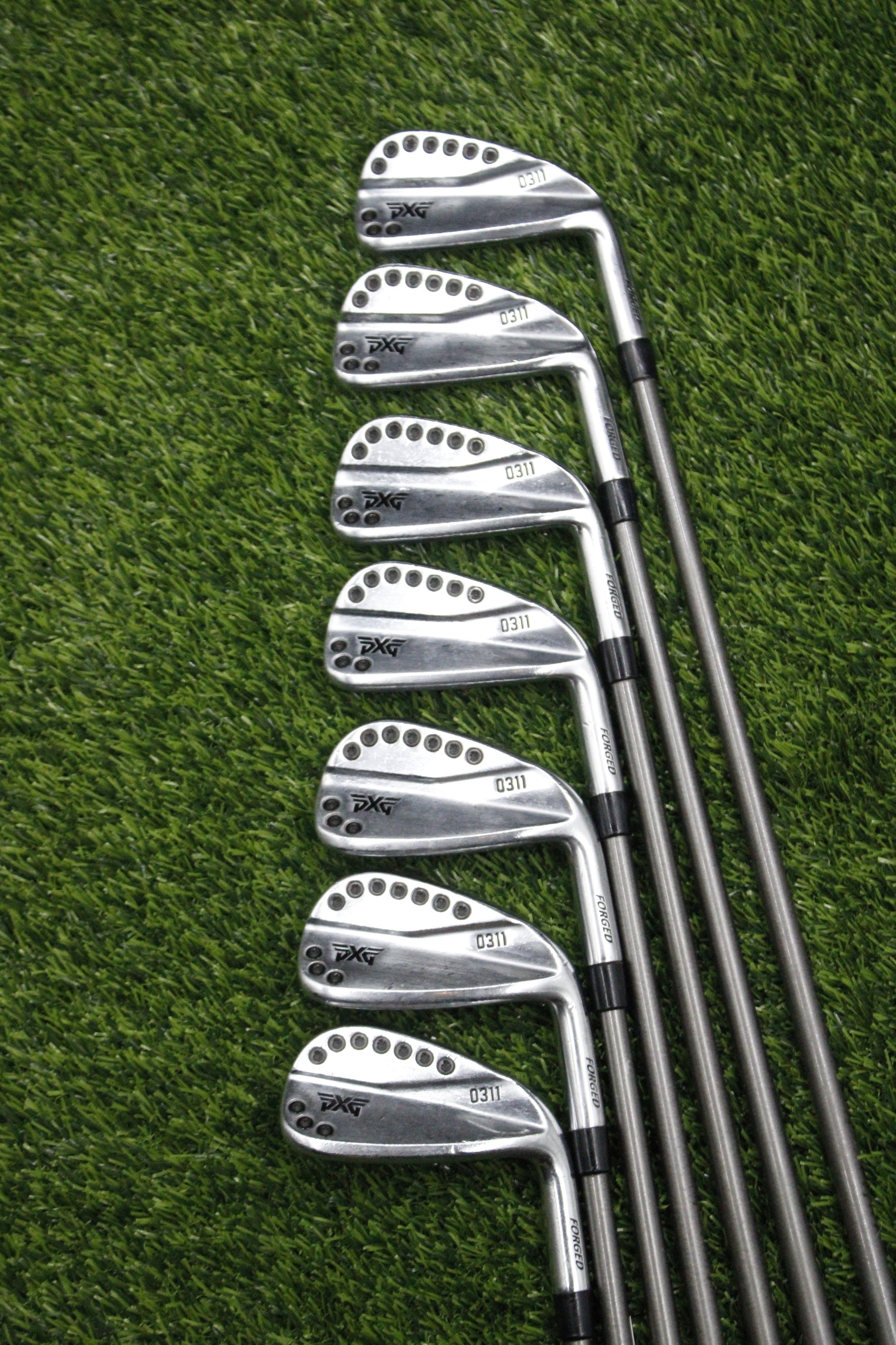 PXG 0311 Chrome Iron Set 4-PW R Flex -0.5"