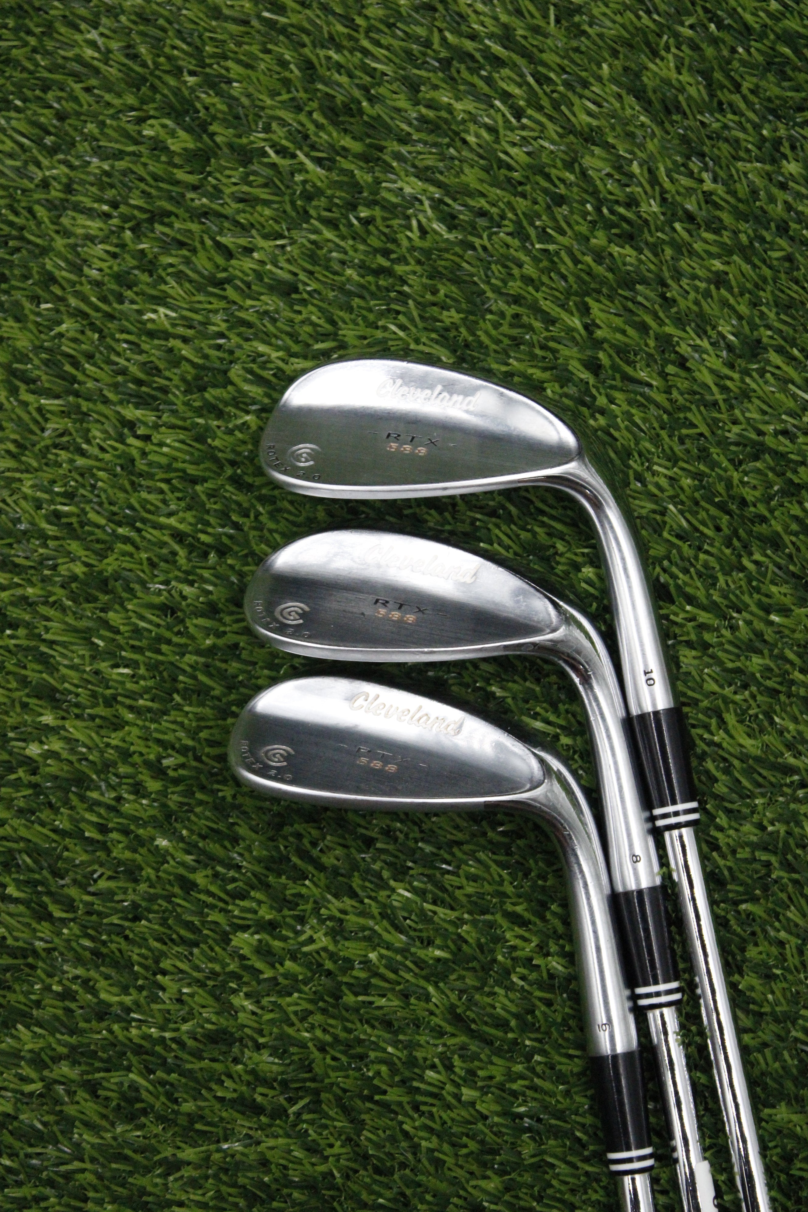 Cleveland 588 RTX 2.0 Tour Satin 50° 56° 60° Wedge Set Wedge Flex