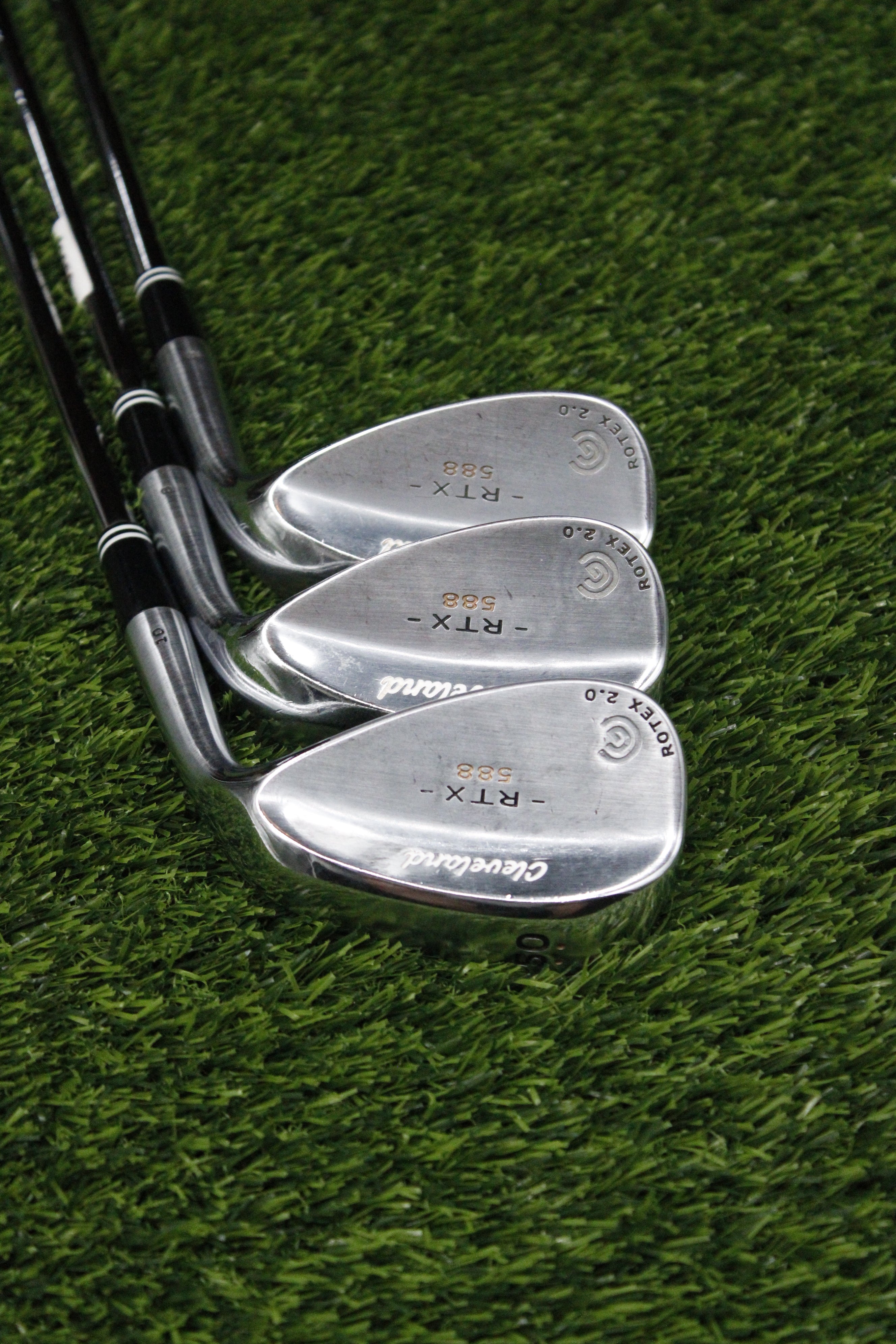 Cleveland 588 RTX 2.0 Tour Satin 50° 56° 60° Wedge Set Wedge Flex