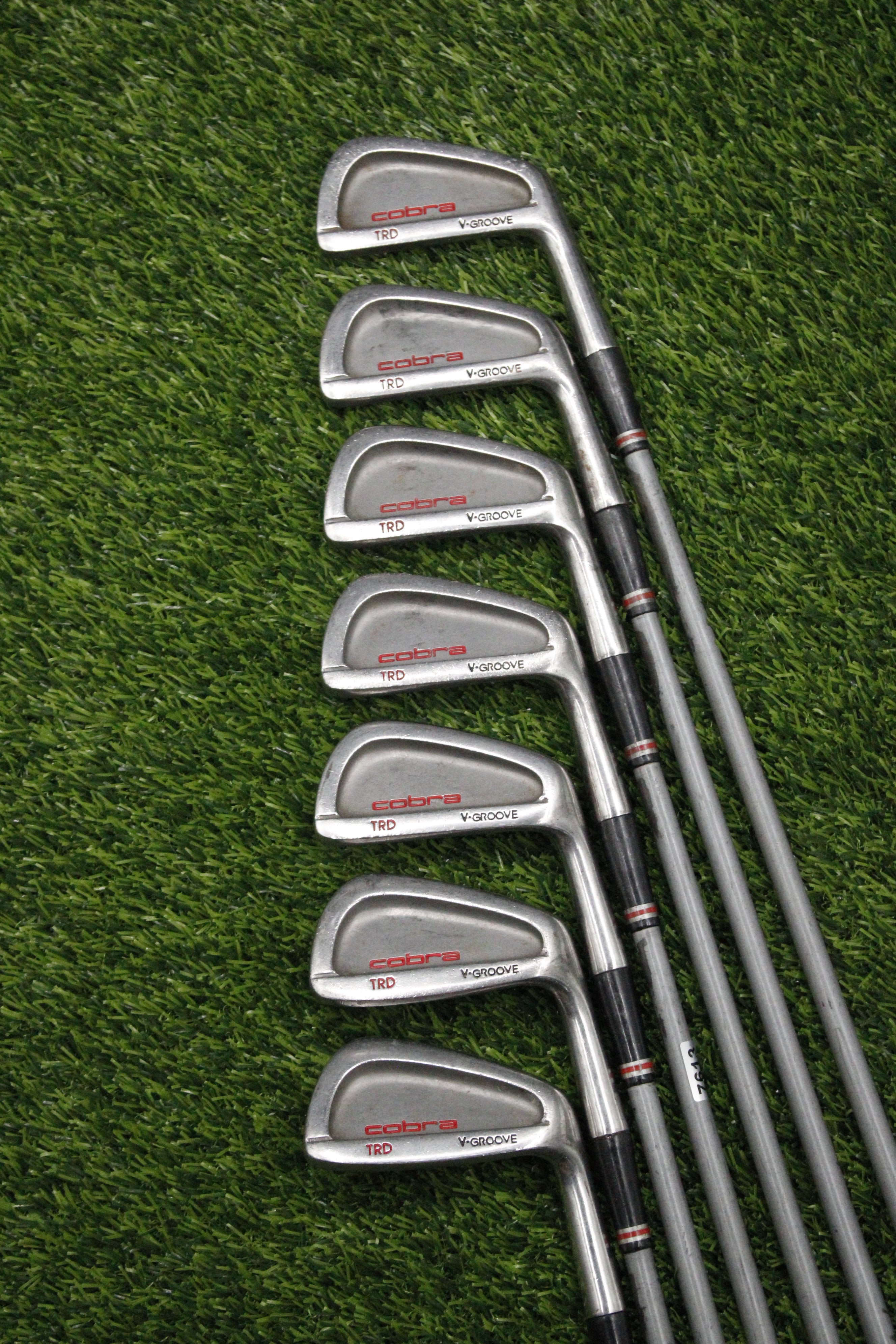 Cobra TRD V-Groove Iron Set 3-9i SR Flex -0.5"