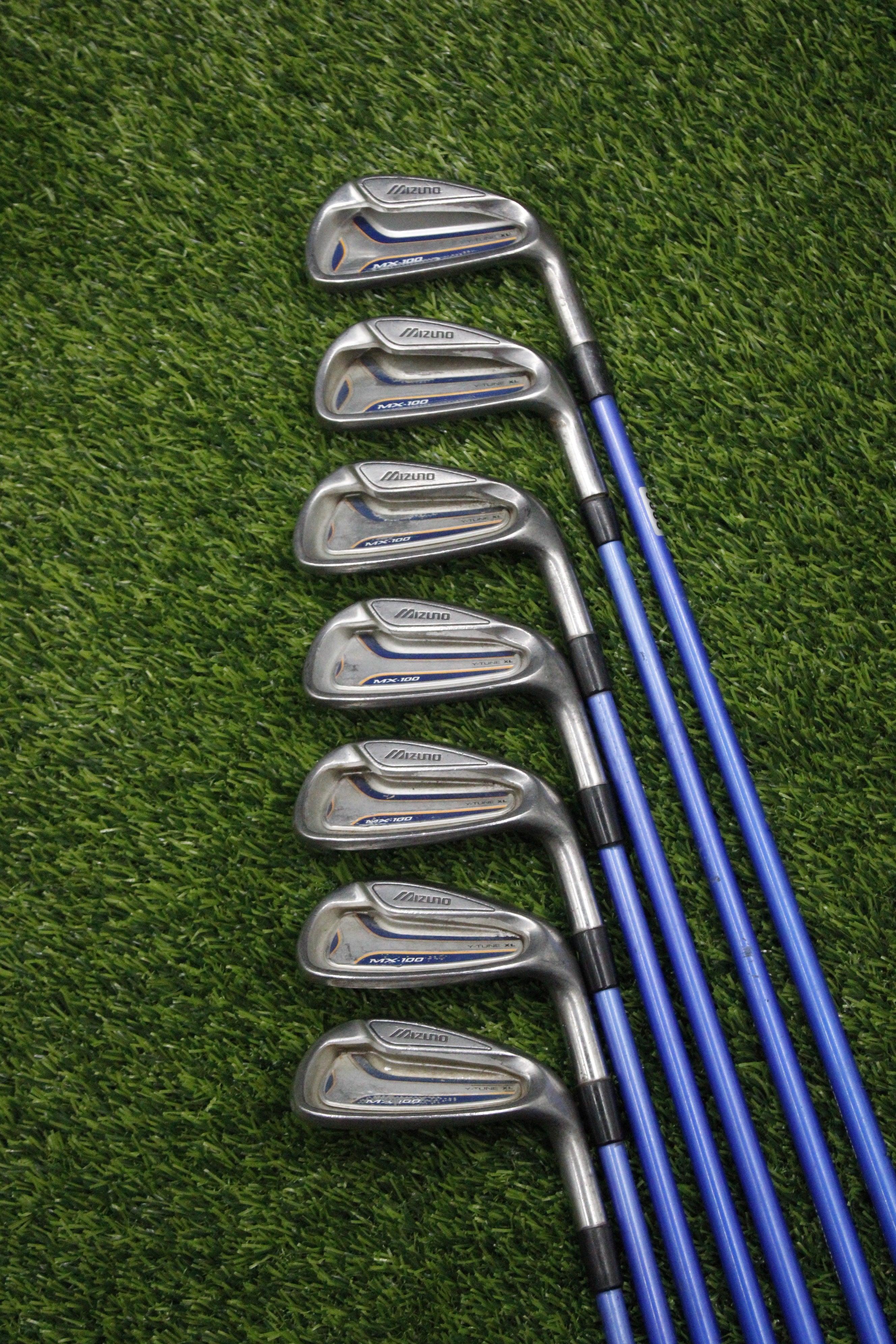 Mizuno MX 100 Iron Set 6-PW GW SW SR Flex Std Length
