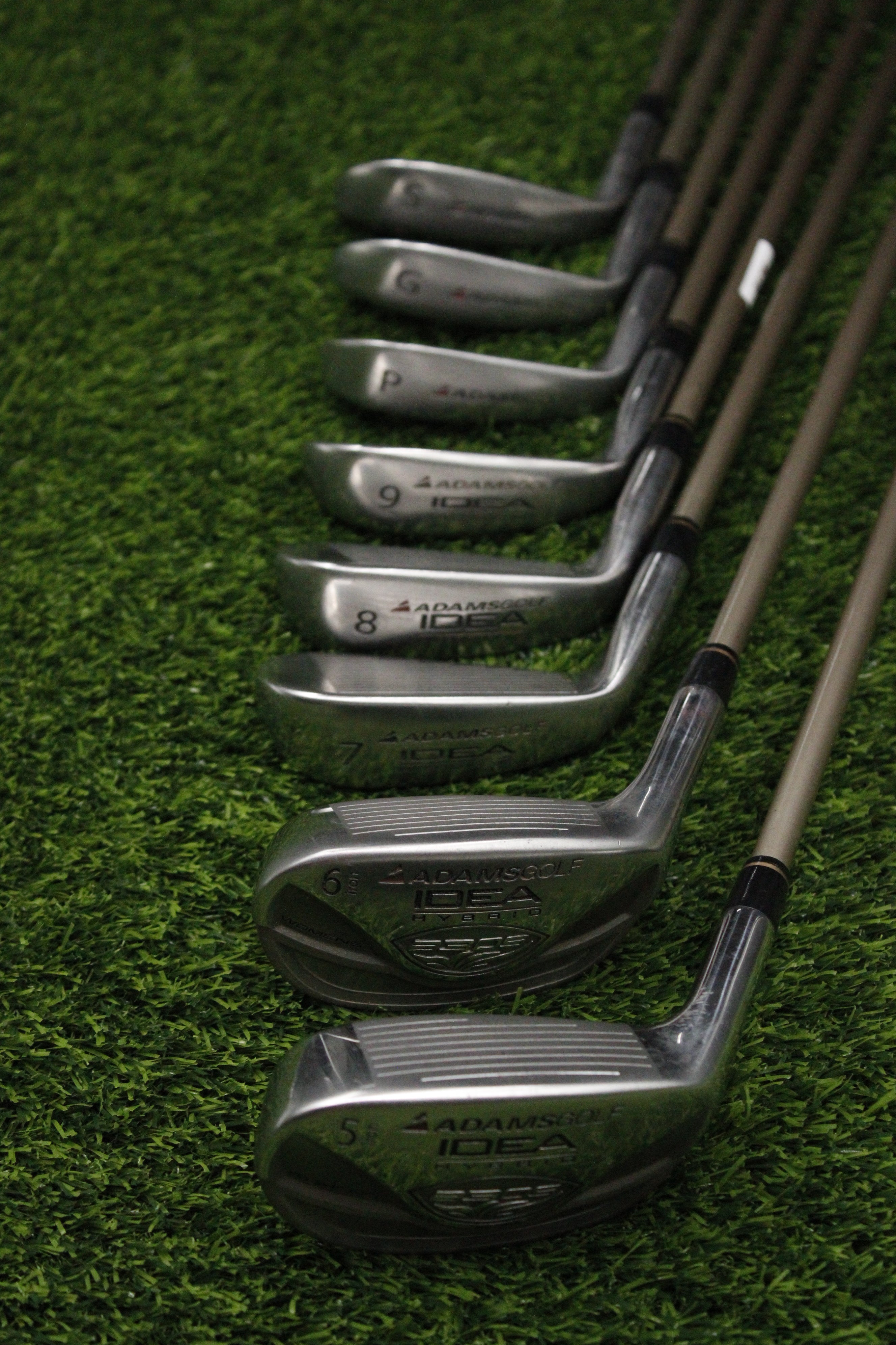 WOMEN Adams Idea A3 OS Senior Iron Set 5-PW GW SW L Flex Std Length