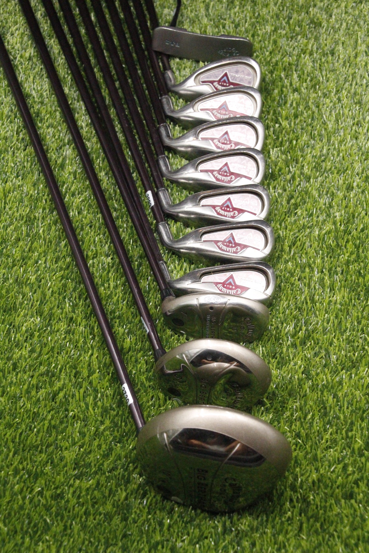 WOMEN Callaway 2006 Big Bertha Par Set L Flex -0.5"