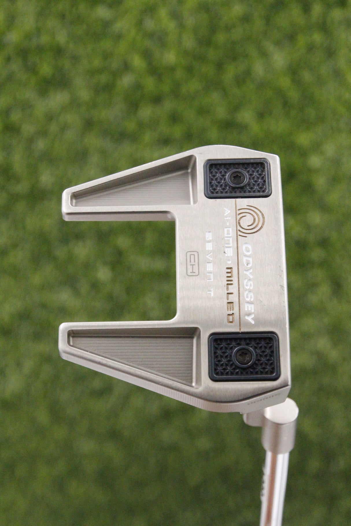 Odyssey Ai-ONE Milled Silver Seven T CH Putter 35" w/ HC