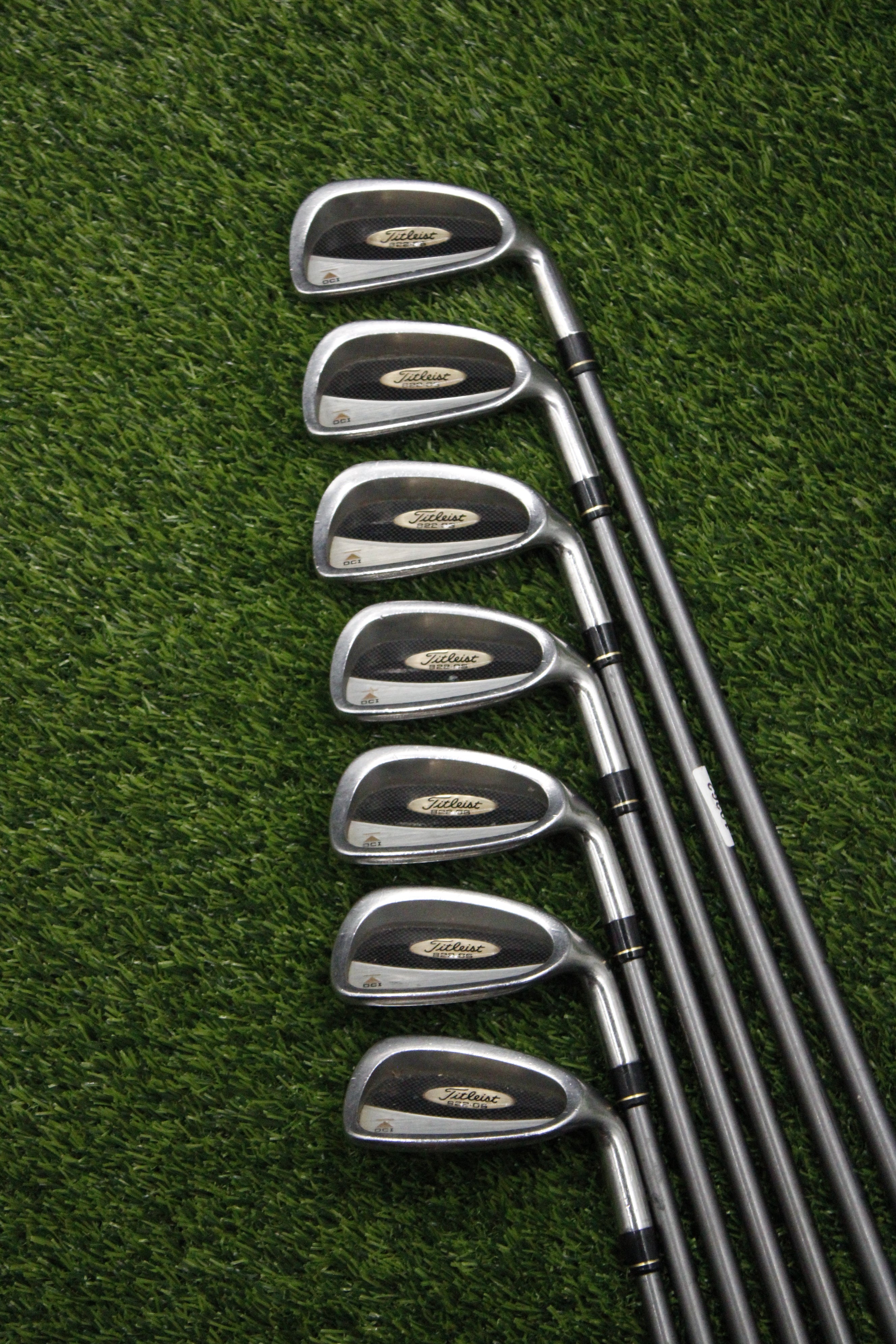 Titleist DCI 822 Oversize Iron Set 5-PW AW R Flex +0.5"