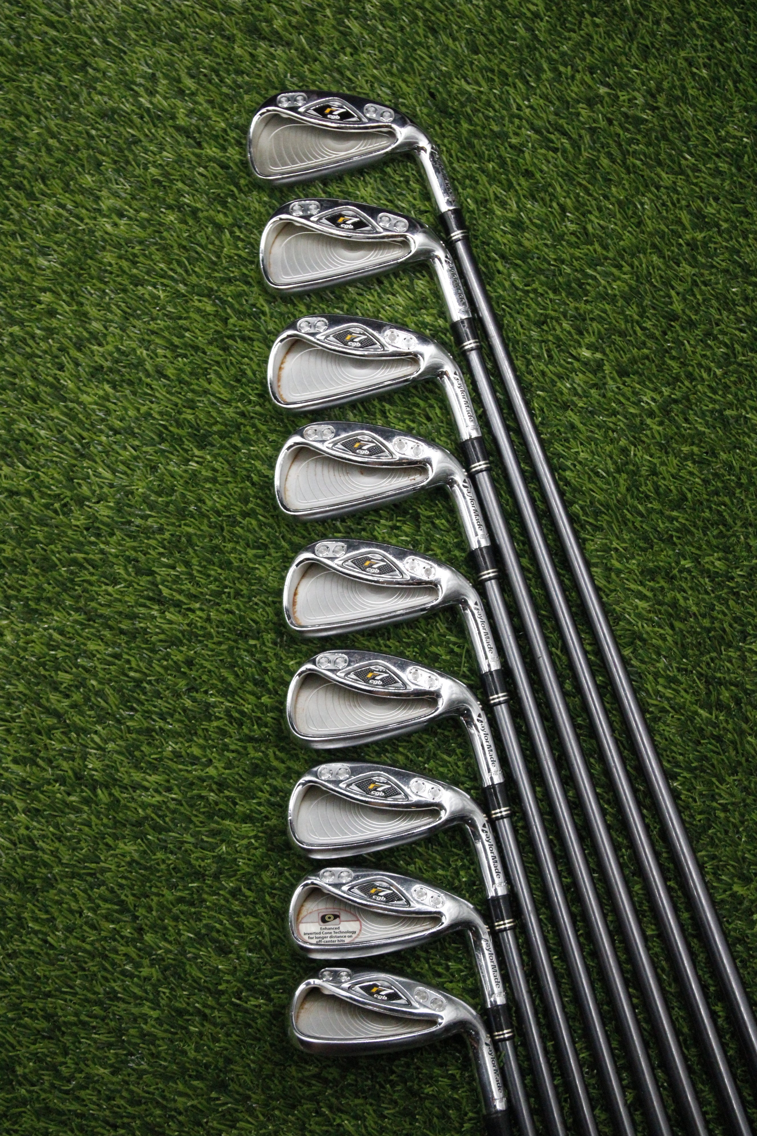 TaylorMade R7 CGB Iron Set 3-PW SW R Flex Std Length