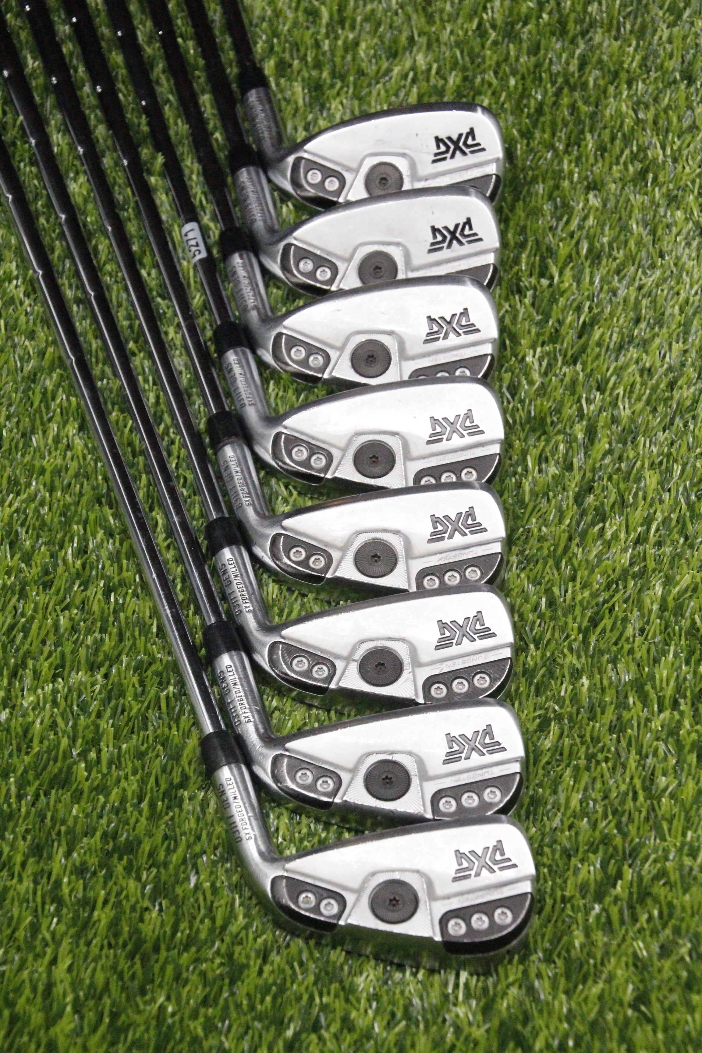 PXG 0311 T GEN5 Chrome Iron Set 4-PW GW XS Flex Std Length